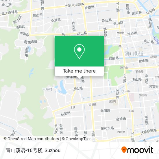 青山溪语-16号楼 map
