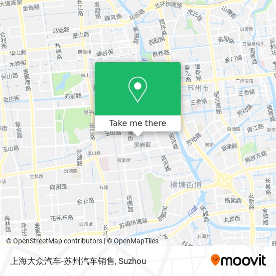 上海大众汽车-苏州汽车销售 map