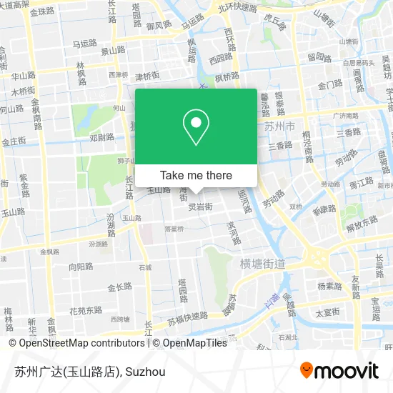 苏州广达(玉山路店) map