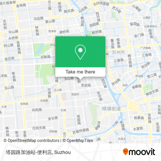 塔园路加油站-便利店 map