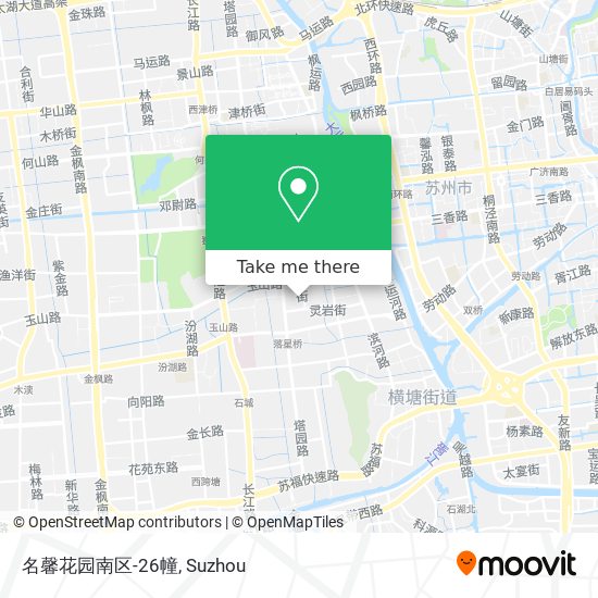 名馨花园南区-26幢 map
