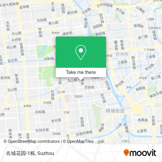 名城花园-1栋 map