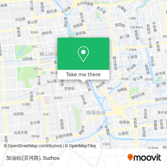 加油站(滨河路) map