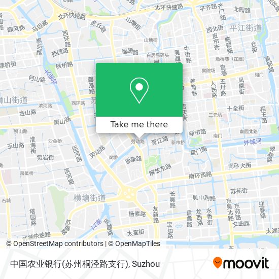 中国农业银行(苏州桐泾路支行) map