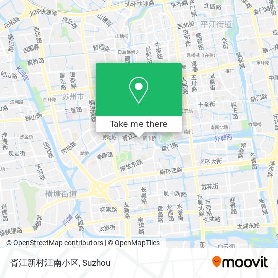 胥江新村江南小区 map