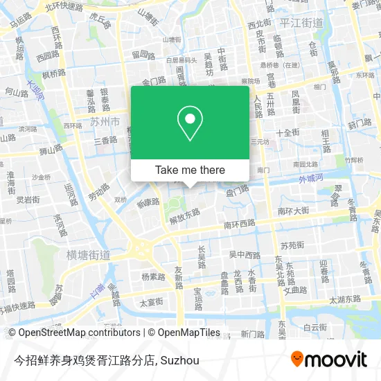 今招鲜养身鸡煲胥江路分店 map