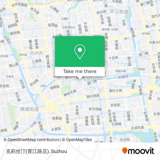 克莉丝汀(胥江路店) map
