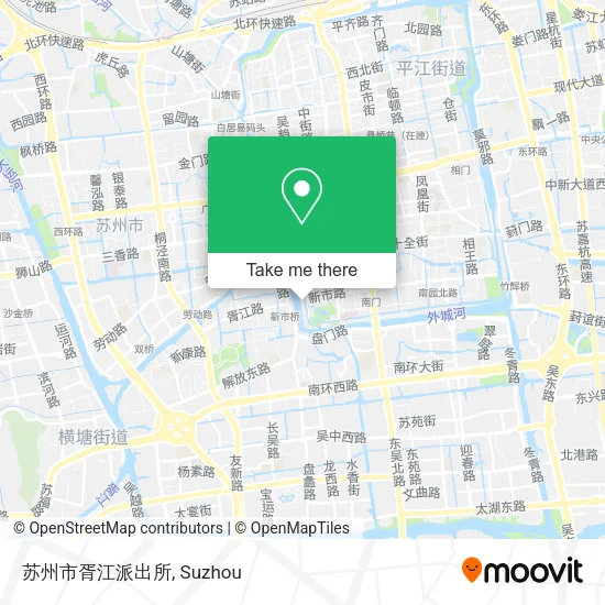 苏州市胥江派出所 map