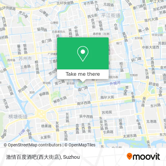 激情百度酒吧(西大街店) map