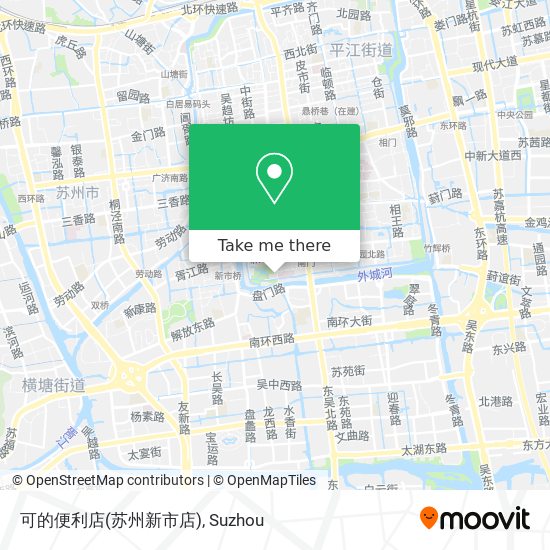 可的便利店(苏州新市店) map