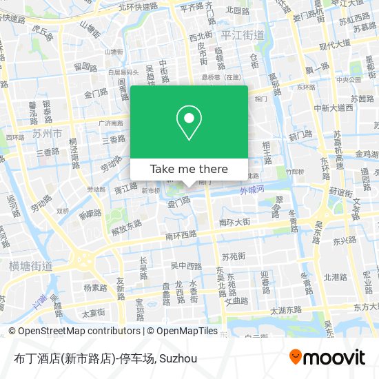 布丁酒店(新市路店)-停车场 map