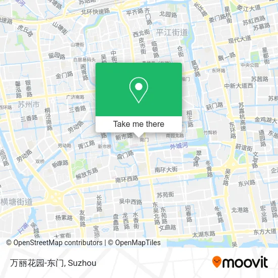 万丽花园-东门 map