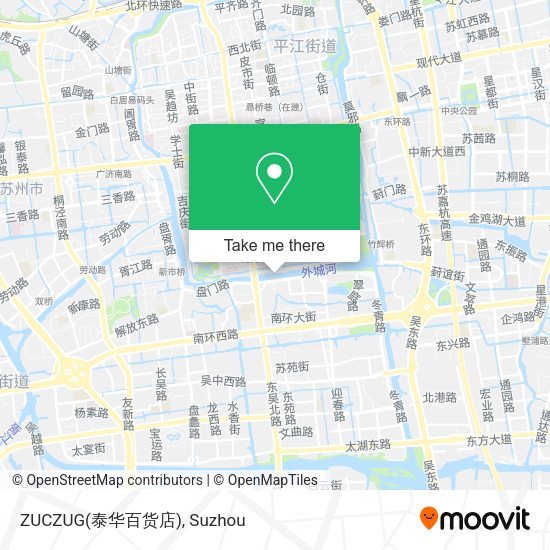 ZUCZUG(泰华百货店) map