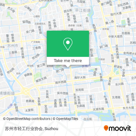 苏州市轻工行业协会 map