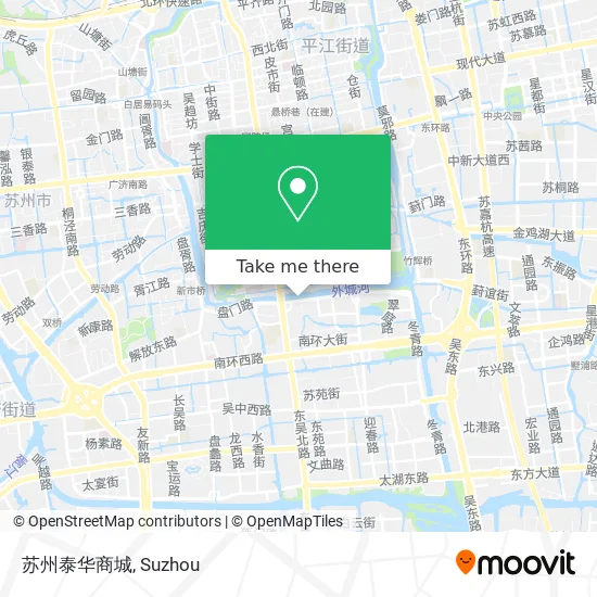 苏州泰华商城 map