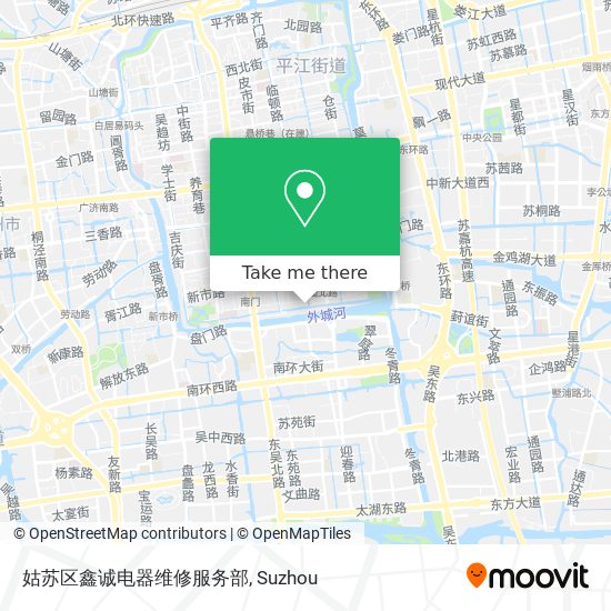 姑苏区鑫诚电器维修服务部 map