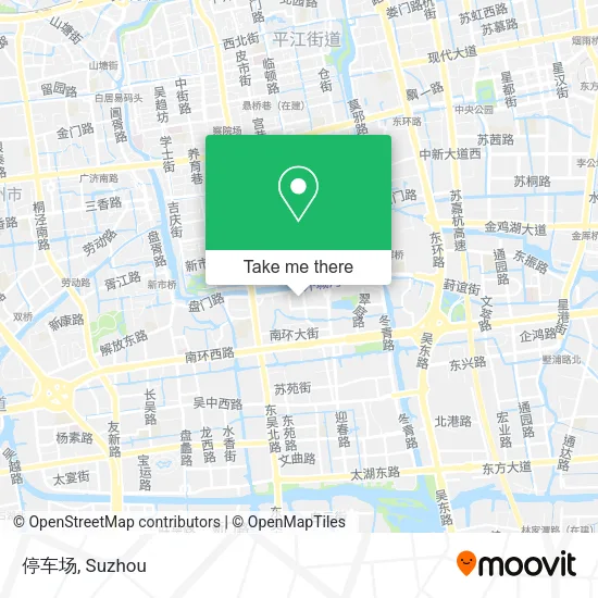 停车场 map