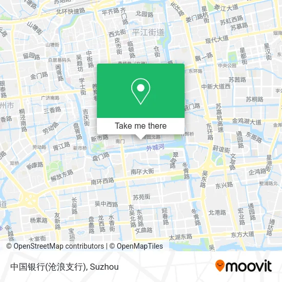 中国银行(沧浪支行) map