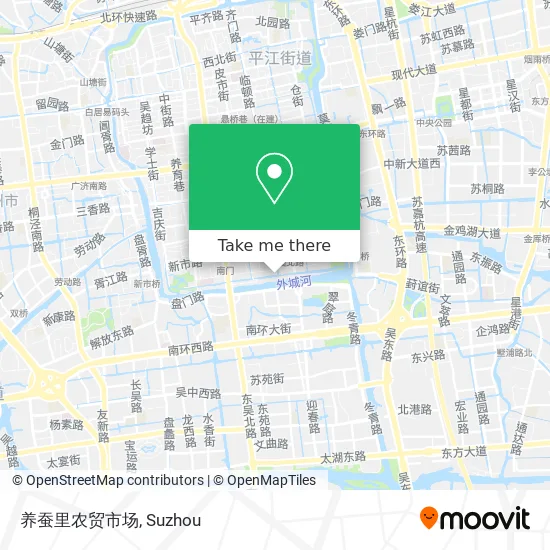 养蚕里农贸市场 map