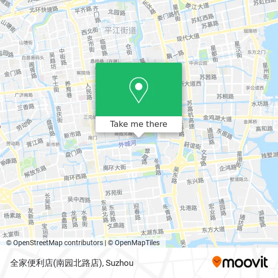 全家便利店(南园北路店) map