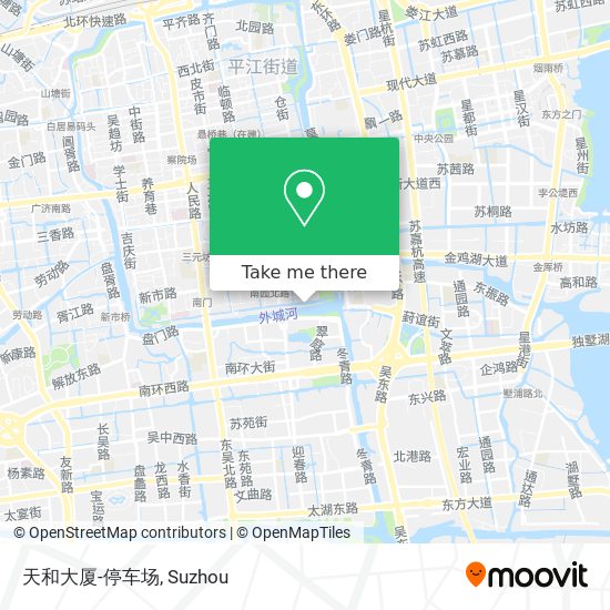 天和大厦-停车场 map