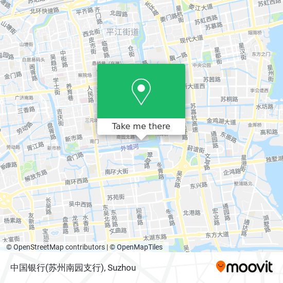 中国银行(苏州南园支行) map