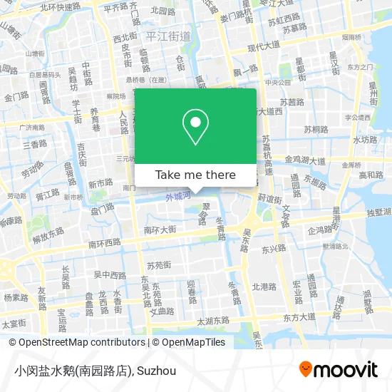 小闵盐水鹅(南园路店) map