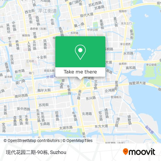 现代花园二期-90栋 map