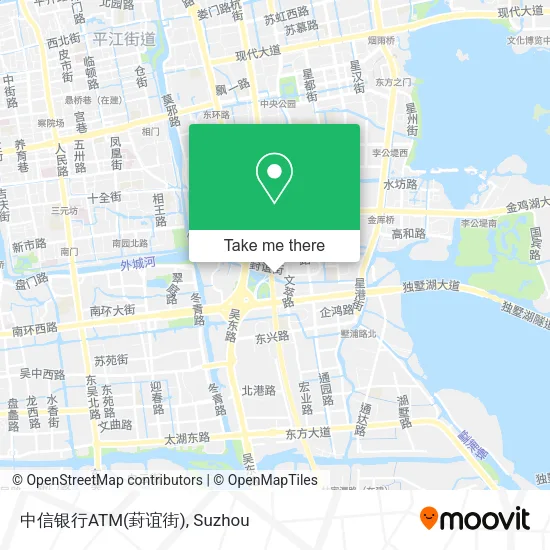 中信银行ATM(葑谊街) map