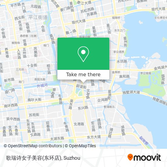 歌瑞诗女子美容(东环店) map