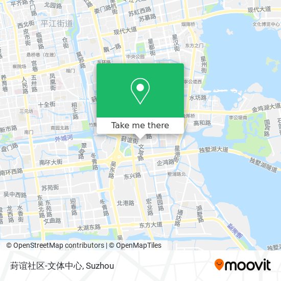葑谊社区-文体中心 map