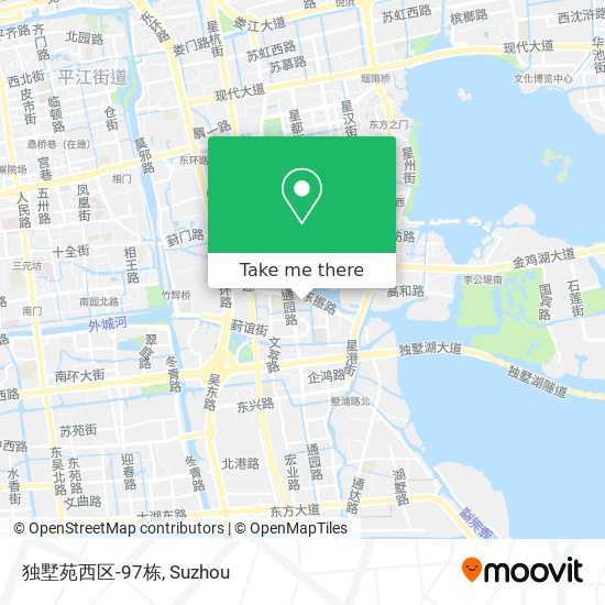 独墅苑西区-97栋 map