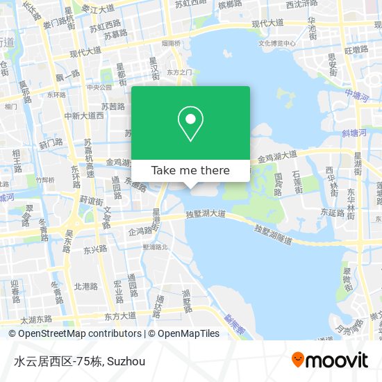 水云居西区-75栋 map