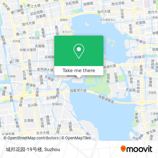 城邦花园-19号楼 map