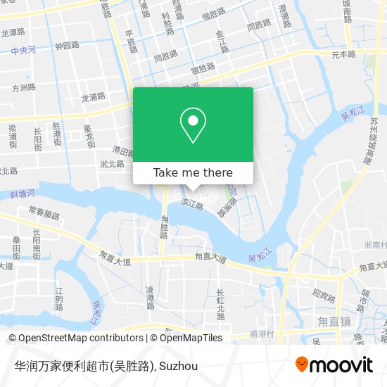 华润万家便利超市(吴胜路) map