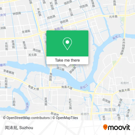 闻涛苑 map