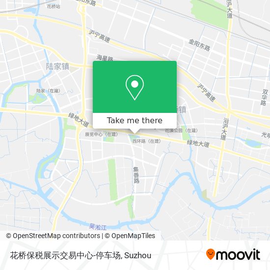 花桥保税展示交易中心-停车场 map