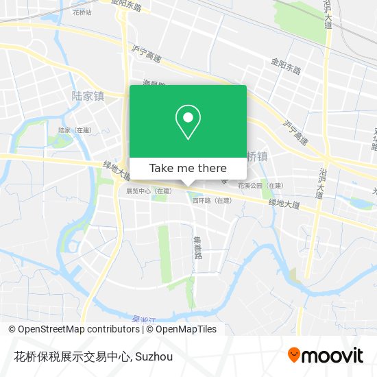 花桥保税展示交易中心 map
