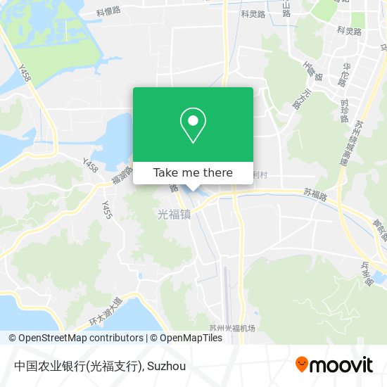 中国农业银行(光福支行) map
