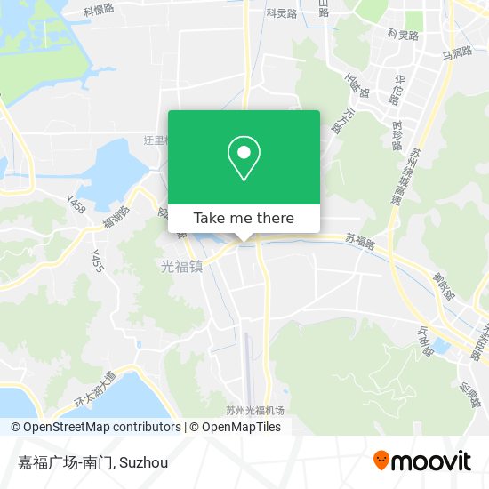 嘉福广场-南门 map
