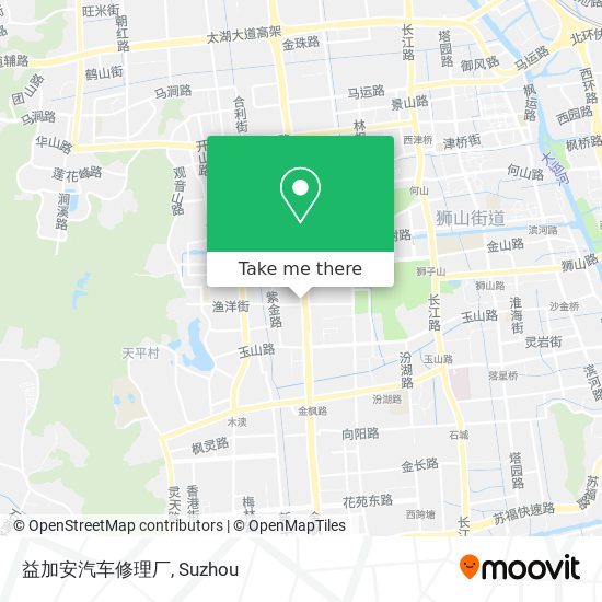 益加安汽车修理厂 map