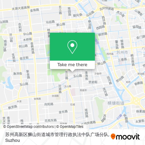 苏州高新区狮山街道城市管理行政执法中队广场分队 map