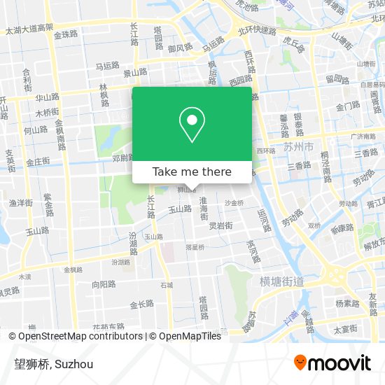 望狮桥 map