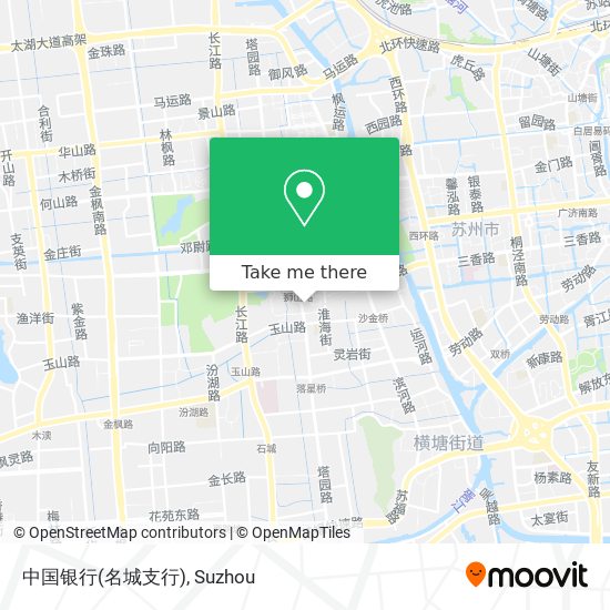 中国银行(名城支行) map