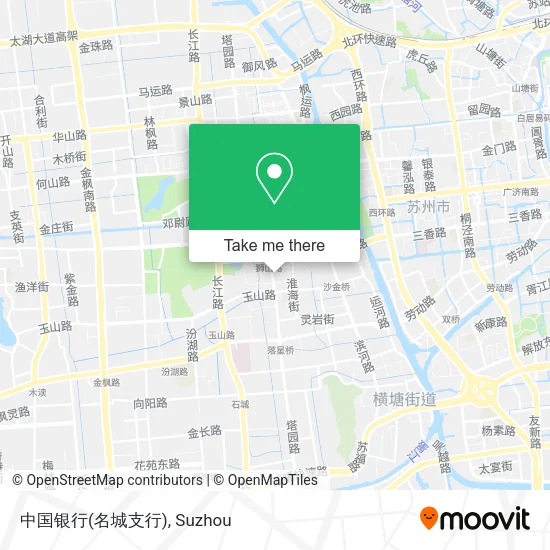 中国银行(名城支行) map