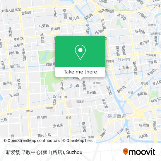 新爱婴早教中心(狮山路店) map