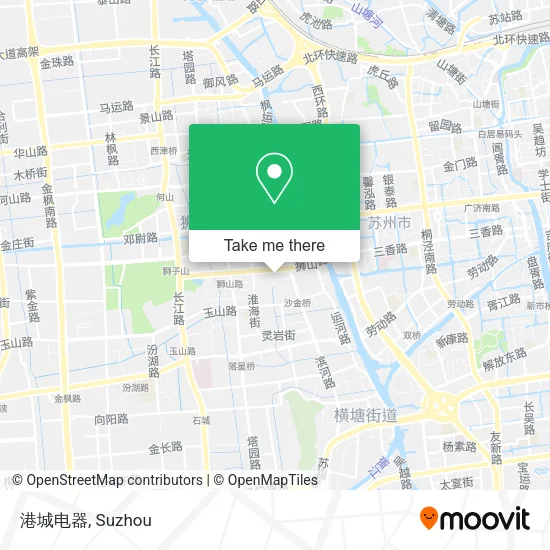 港城电器 map