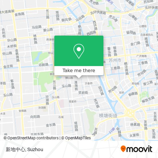 新地中心 map