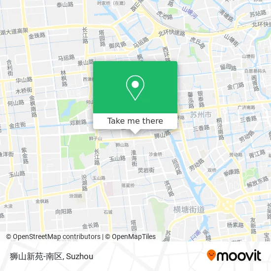 狮山新苑-南区 map