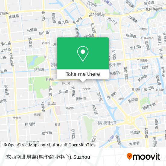 东西南北男装(锦华商业中心) map